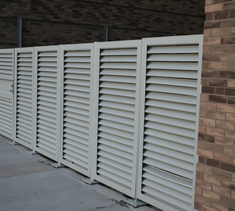 Louvered Fence Systems Gallery Amerifence Corporation Kansas City